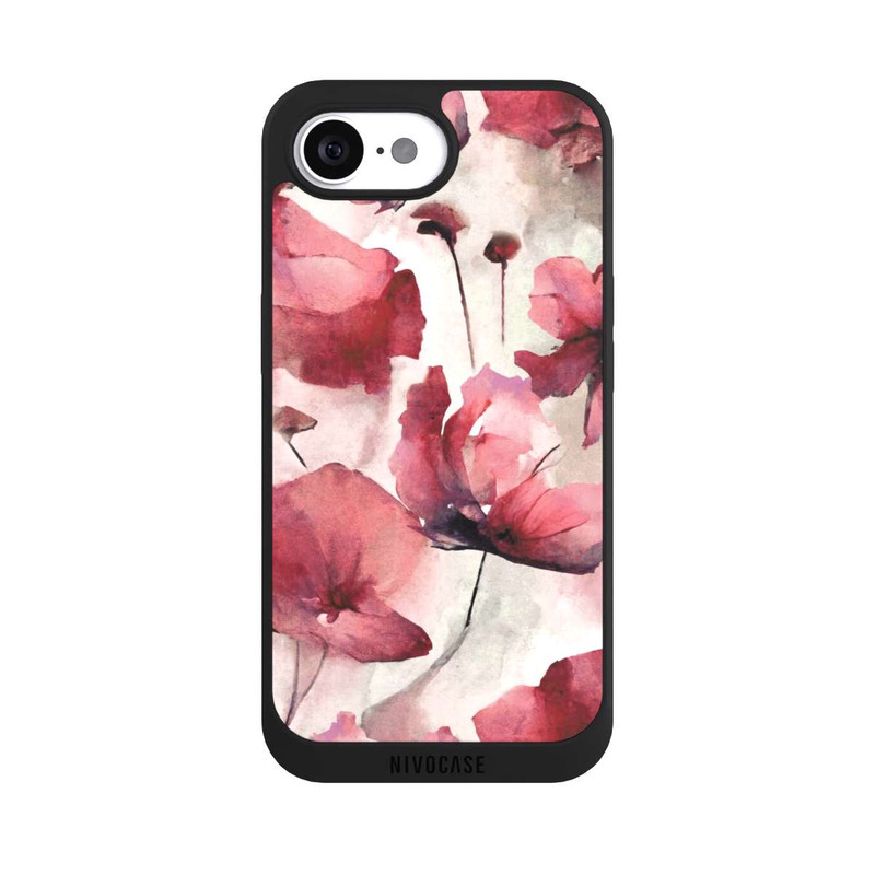 iPhone 17e NIVOpure Wilde Mohnblumen