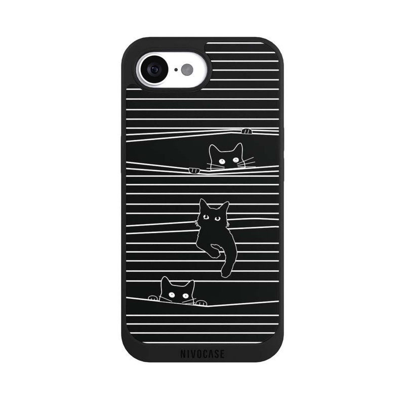 iPhone 17e NIVOpure Cats Peeping