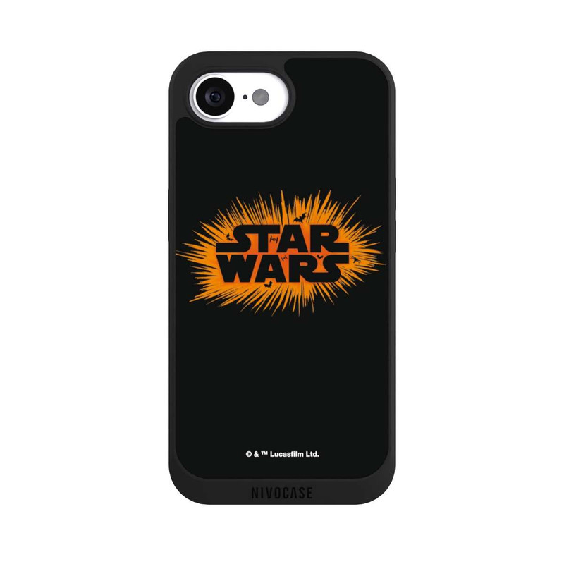 iPhone 17e NIVOpure Star Wars Logo Orange Halloween Explosion