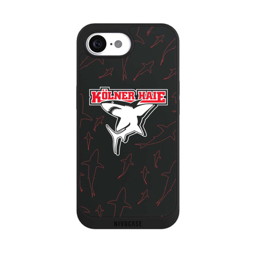 Apple iPhone 17e NIVOpure Haie Muster Rot