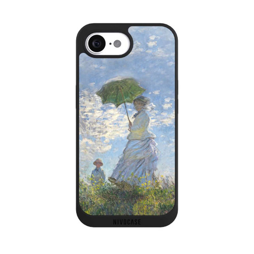 Apple iPhone 17e NIVOpure Frau mit Sonnenschirm - Monet