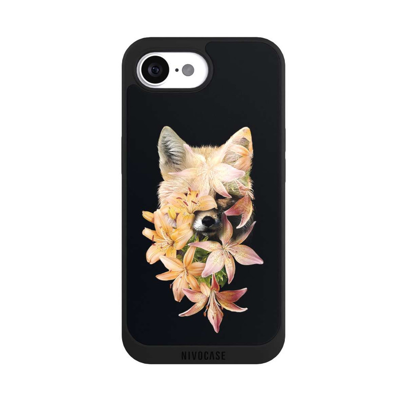 iPhone 17e NIVOpure Blumen-Fuchs
