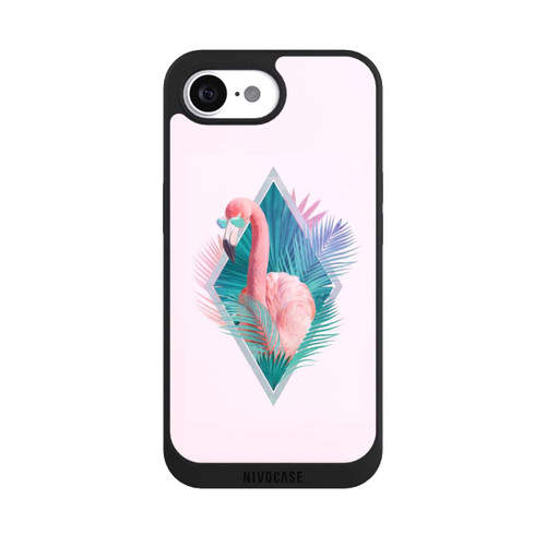 Apple iPhone 17e NIVOpure Tropische Pflanzen Flamingo