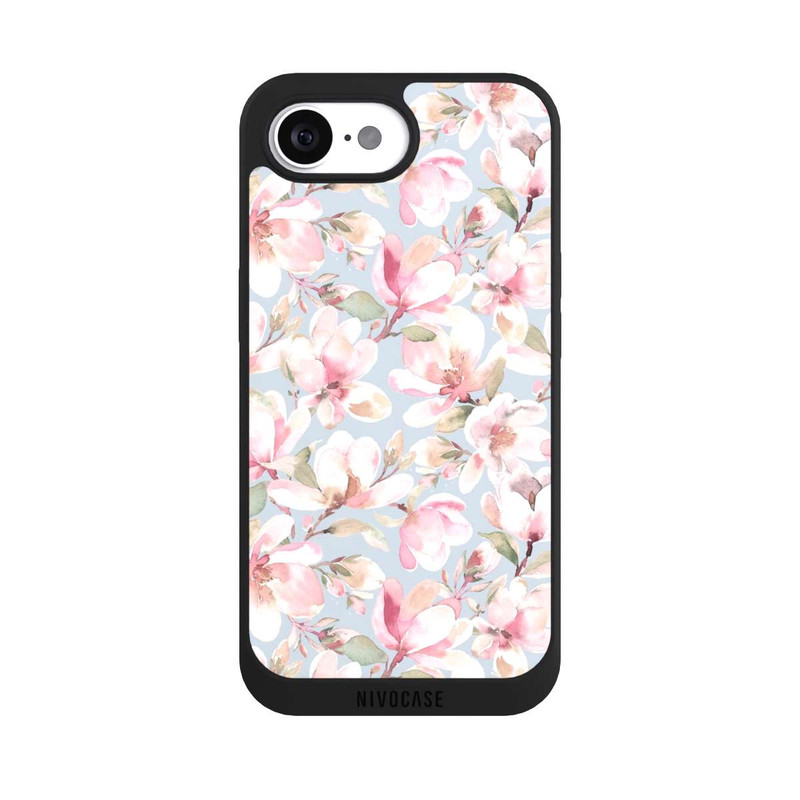 iPhone 17e NIVOpure Magnolia flowers pastel pink