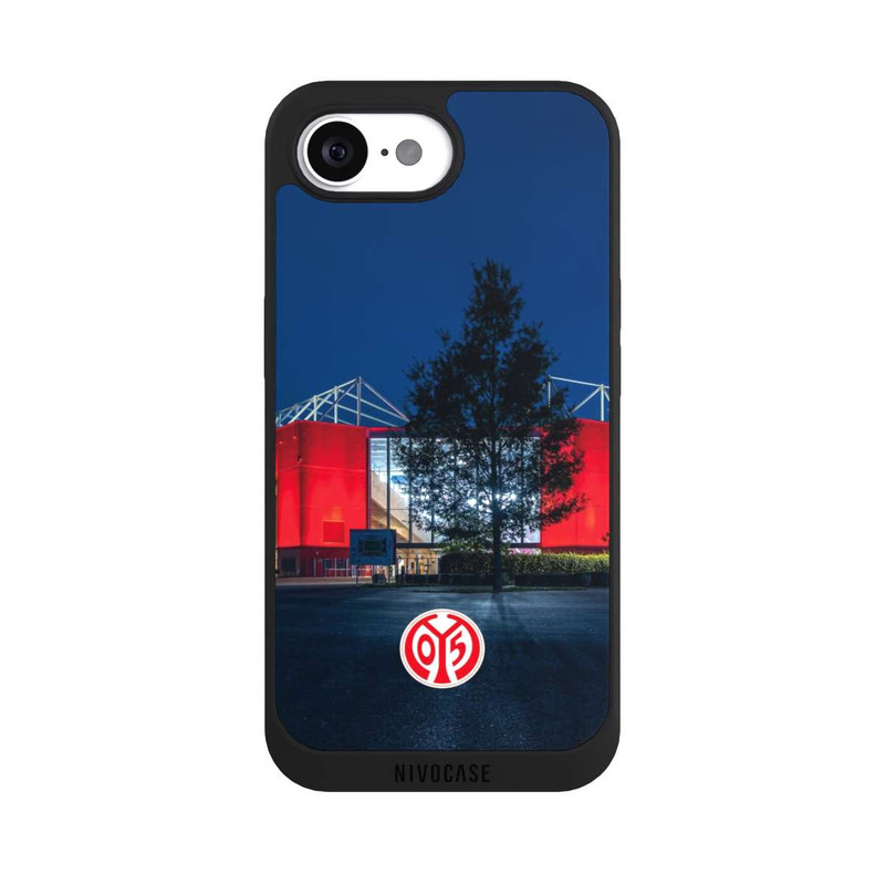 iPhone 17e NIVOpure Mainz 05 Stadion bei Nacht