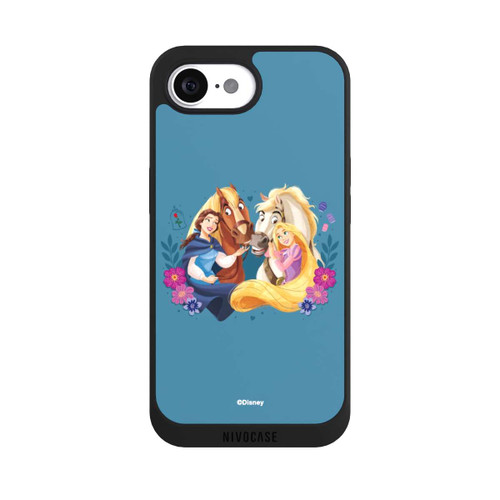 Apple iPhone 17e NIVOpure Disney Prinzessinnen Belle and Rapunzel mit Pferden
