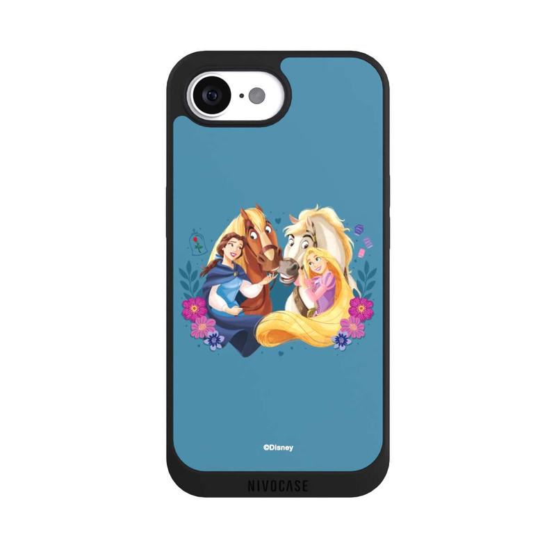 iPhone 17e NIVOpure Disney Princess Belle and Rapunzel with Horses