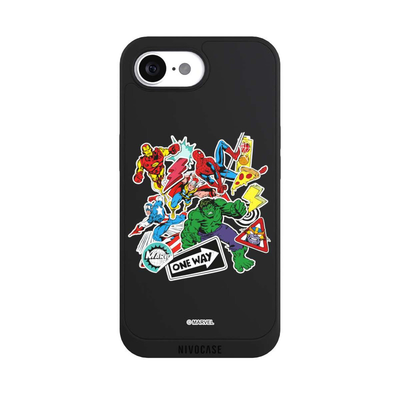 iPhone 17e NIVOpure Capitan American Shield Transparent
