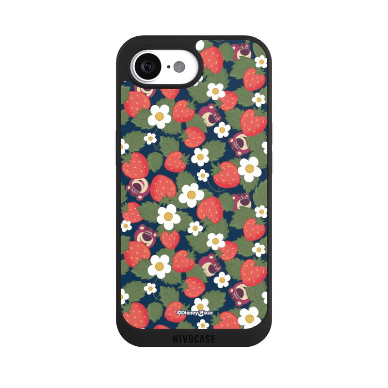iPhone 17e NIVOpure Lotso Toy Story Strawberry Flower Pattern