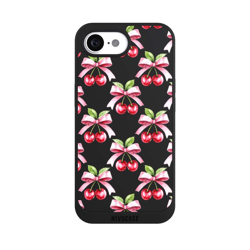 iPhone 17e NIVOpure Cherry Bow Art with AI