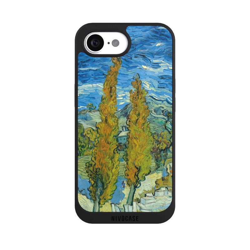 iPhone 17e NIVOpure Two Poplars in the Alpilles near Saint-Rémy by Van Gogh
