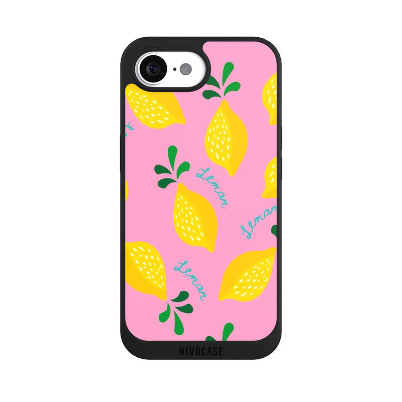 iPhone 17e NIVOpure Dopamin Lemon Pattern