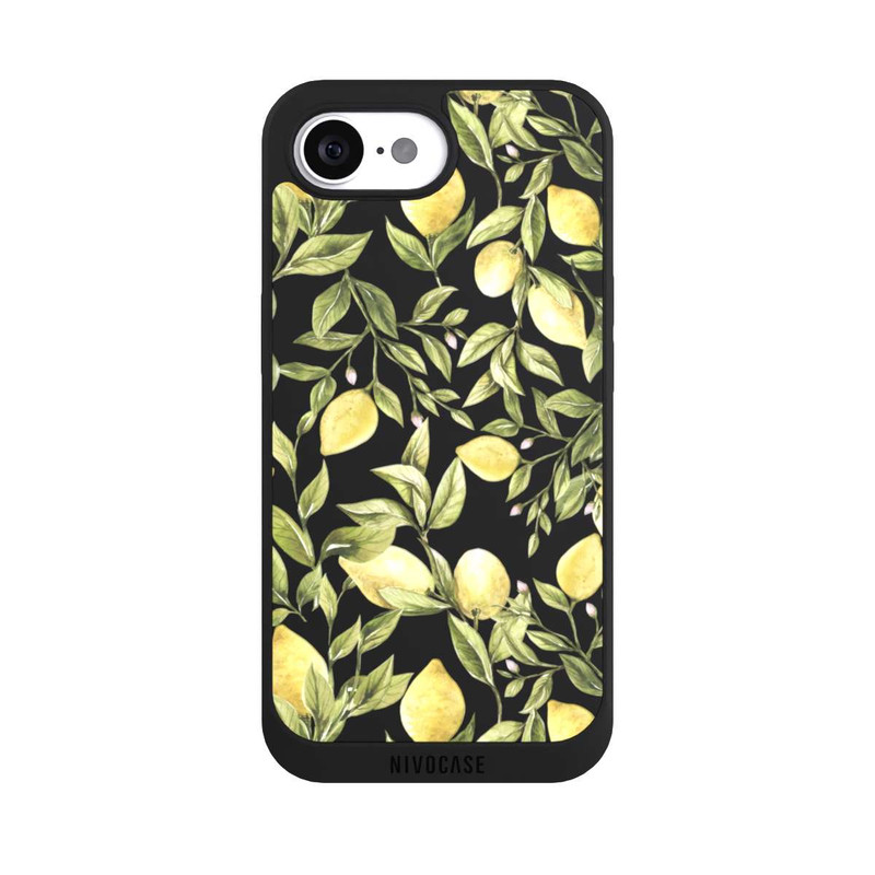 iPhone 17e NIVOpure Lemon Summer Pattern Transparent
