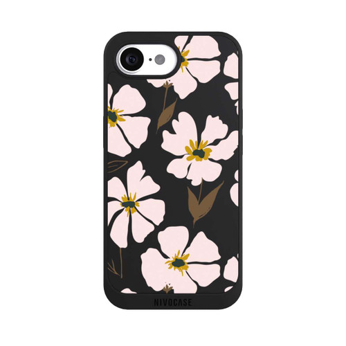 Apple iPhone 17e NIVOpure Simple Pastell Flowers Rose Transparent