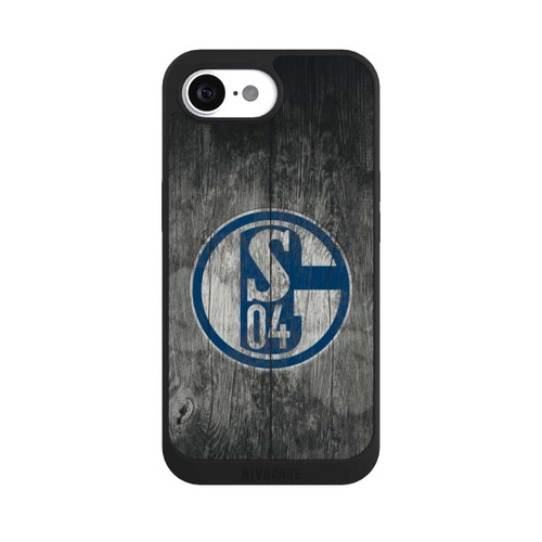 Apple iPhone 17e NIVOpure Schalke 04 Holz Look