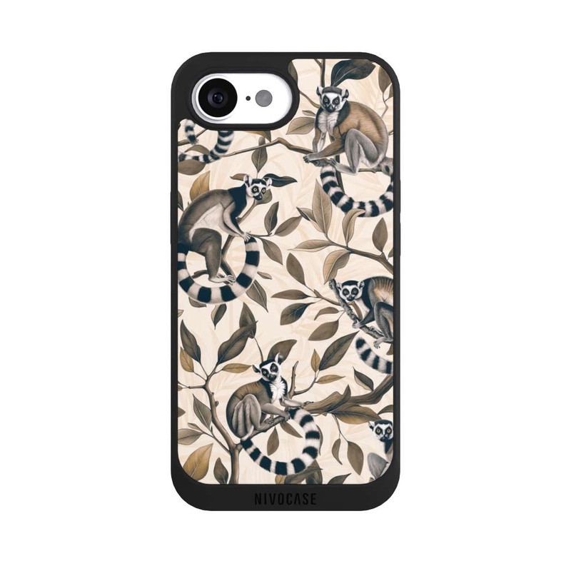 iPhone 17e NIVOpure Lush Tropical Lemur Paradise