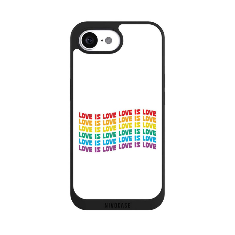 iPhone 17e NIVOpure Love is Love Flag