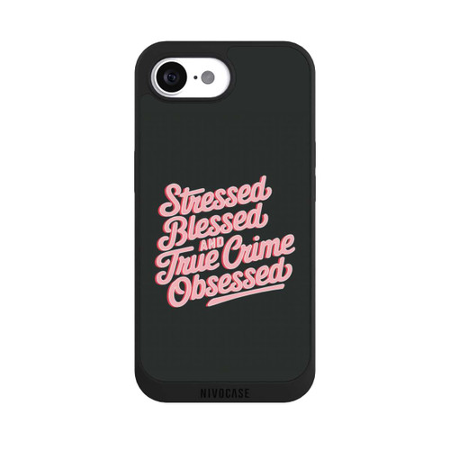 Apple iPhone 17e NIVOpure Stressed Blessed and True Crime Obsessed