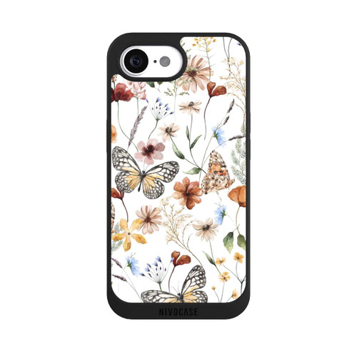 Apple iPhone 17e NIVOpure Wildflowers and Butterflies Pattern
