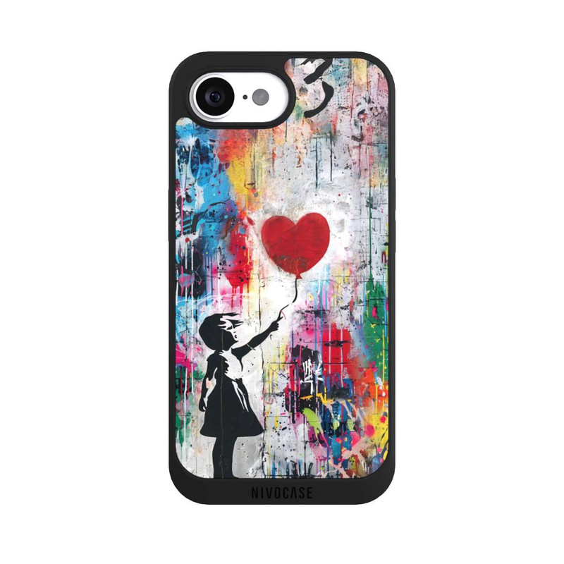 iPhone 17e NIVOpure Balloon Girl Colorful