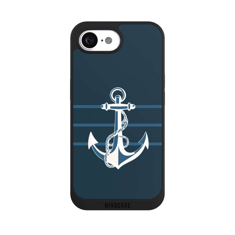 iPhone 17e NIVOpure Anchor Line Blue with AI
