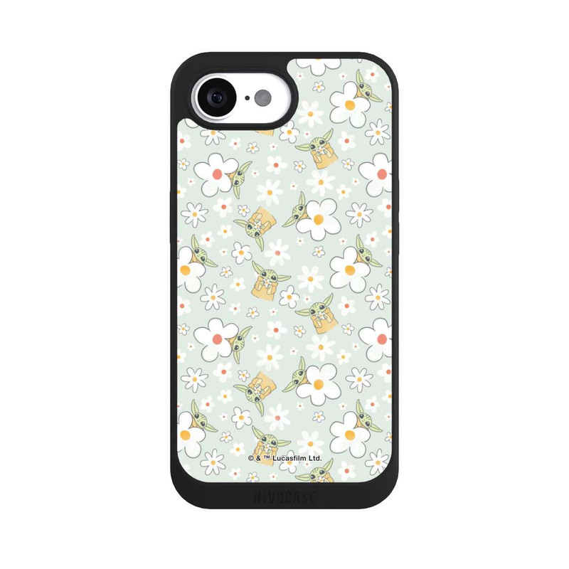 iPhone 17e NIVOpure Baby Yoda Blumen Muster