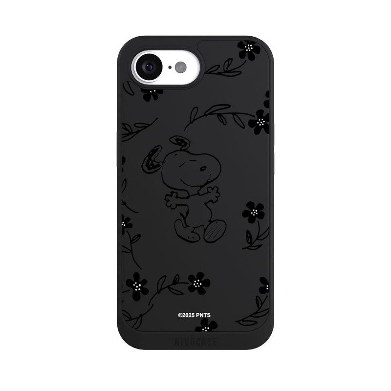 iPhone 17e NIVOpure Snoopy und Flowers Transparent