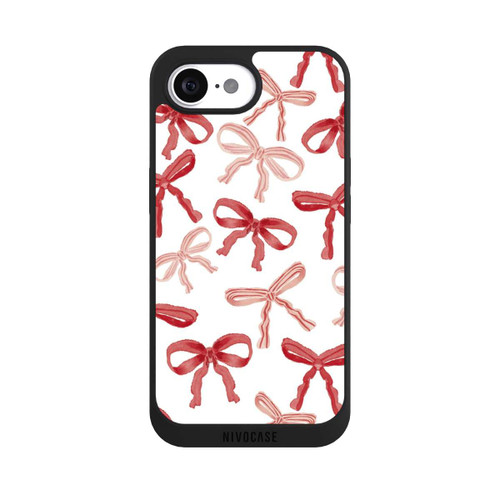 Apple iPhone 17e NIVOpure Red Bows Pattern