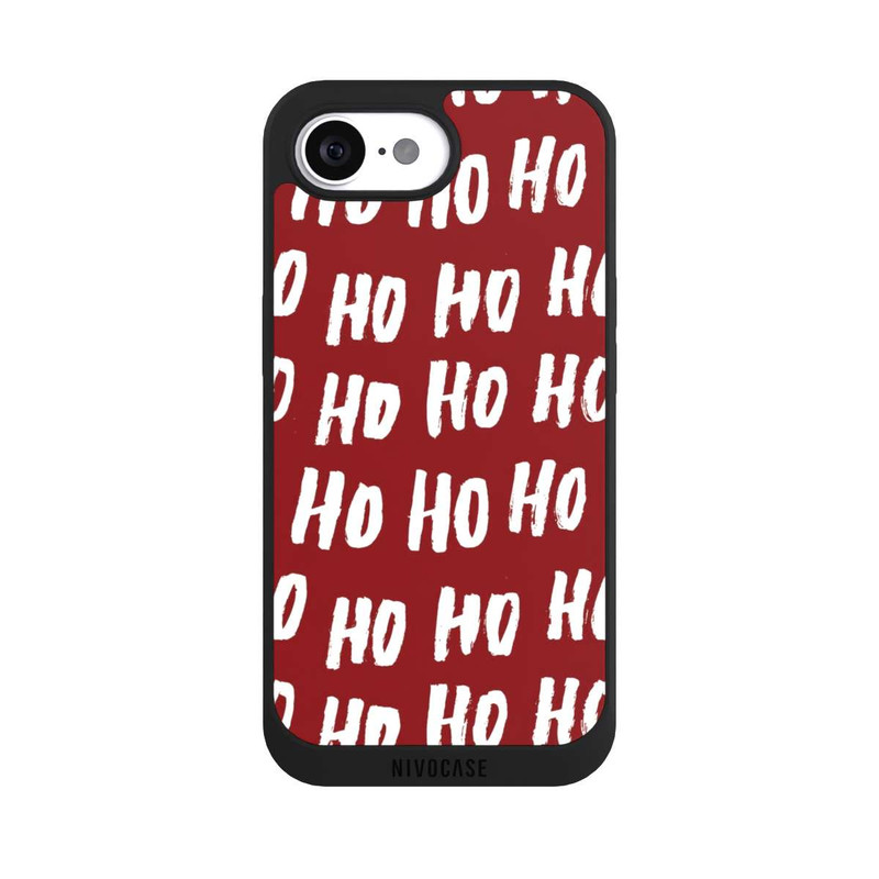 iPhone 17e NIVOpure Ho Ho Ho Weihnachten Rotes Muster