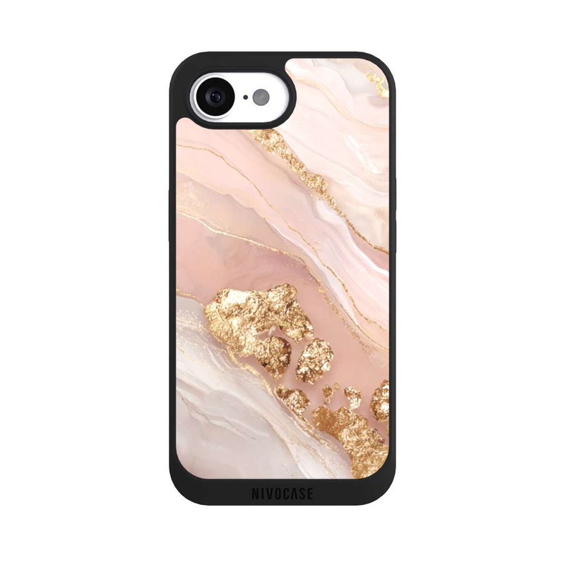 iPhone 17e NIVOpure Eleganz Gold Marmor