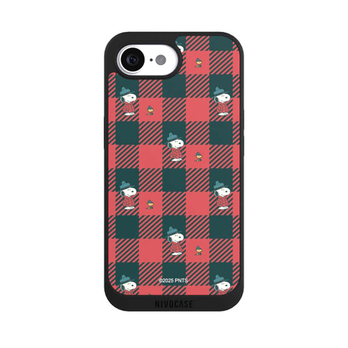 Apple iPhone 17e NIVOpure Peanuts Red Tartan Pattern