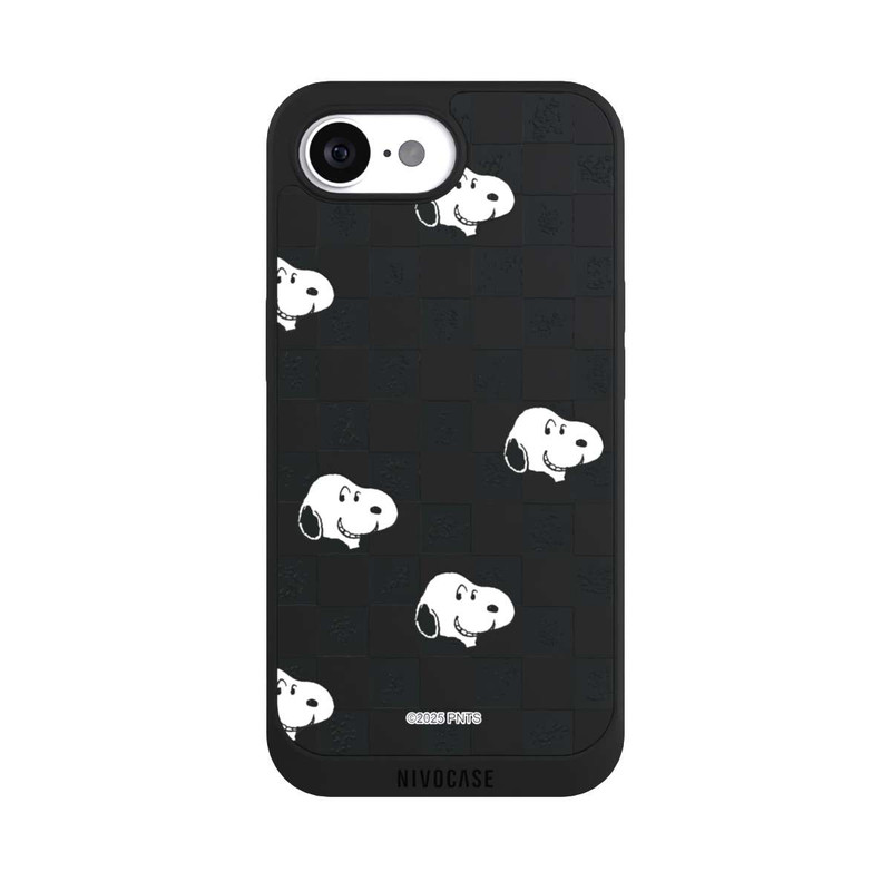 iPhone 17e NIVOpure Snoopy Checked Pattern