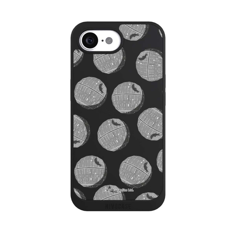 iPhone 17e NIVOpure death-star-pattern-transparent