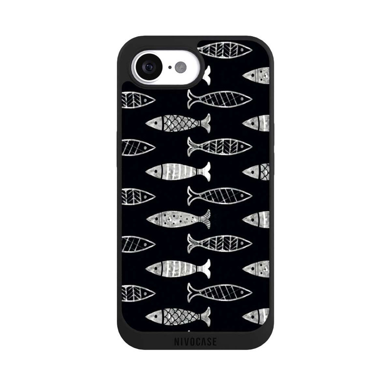 iPhone 17e NIVOpure Black Fishy Theme