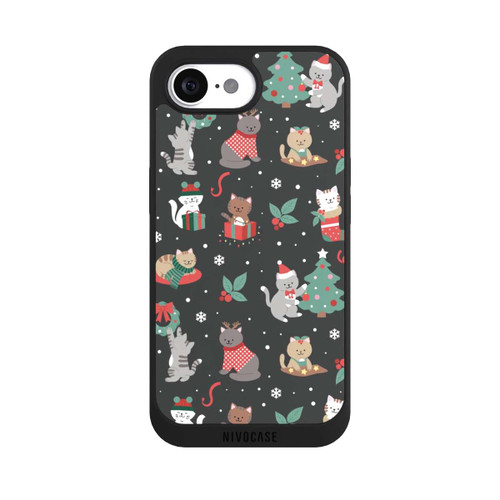 Apple iPhone 17e NIVOpure Weihnachtliche Kätzchen