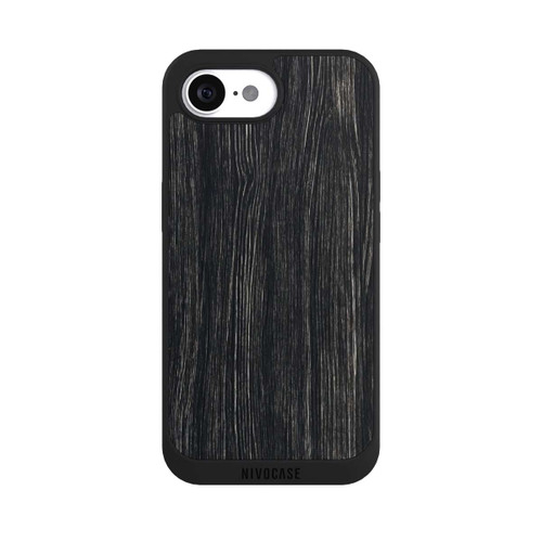 Apple iPhone 17e NIVOpure Dark Wood Texture