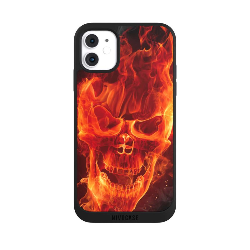 iPhone 11 NIVOpure Burning Skull