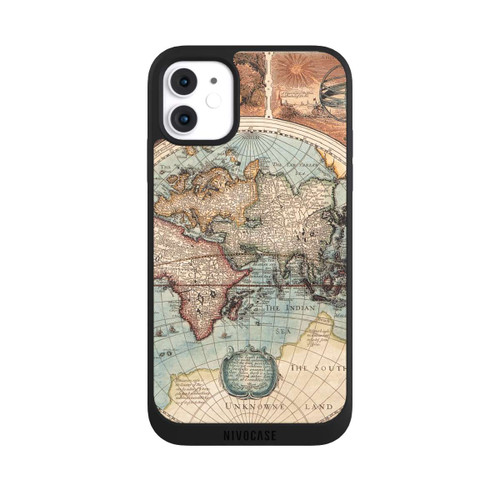 Apple iPhone 11 NIVOpure Vintage Weltkarte