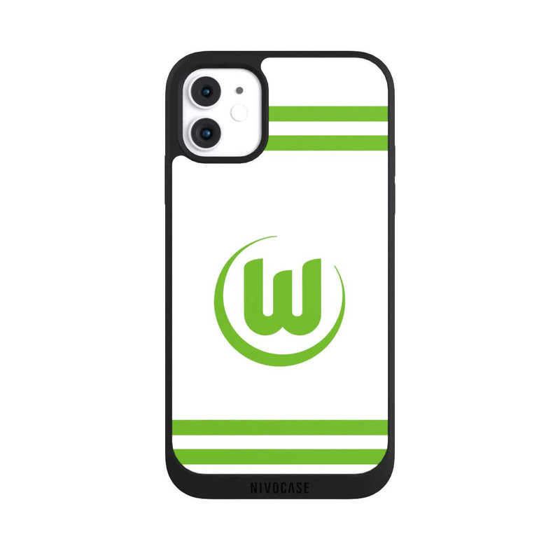 iPhone 11 NIVOpure VfL Wolfsburg Banderole Weiß