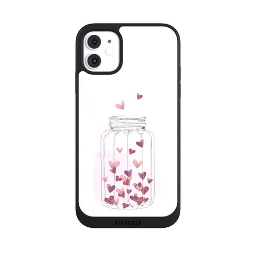 Apple iPhone 11 NIVOpure Heart in Glass