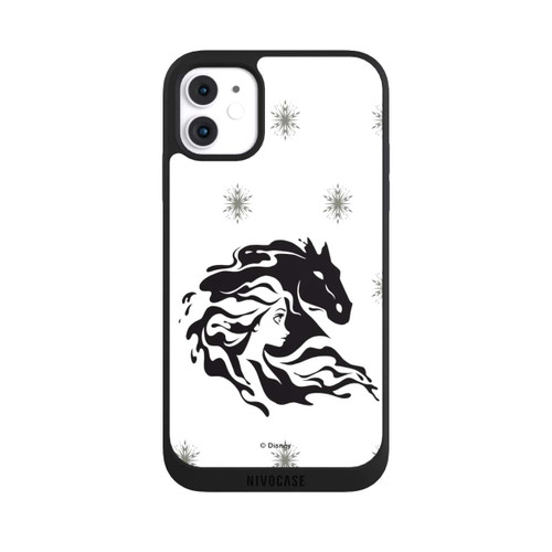 Apple iPhone 11 NIVOpure Elsa Waterhorse Frozen Black and White