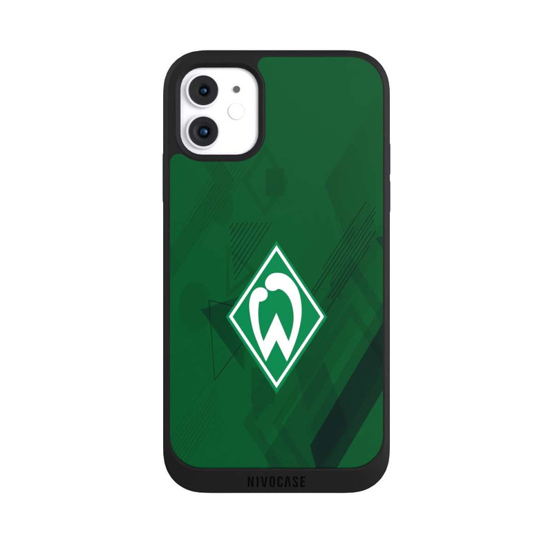 iPhone 11 NIVOpure Grüne Grafikelemente - Werder Bremen