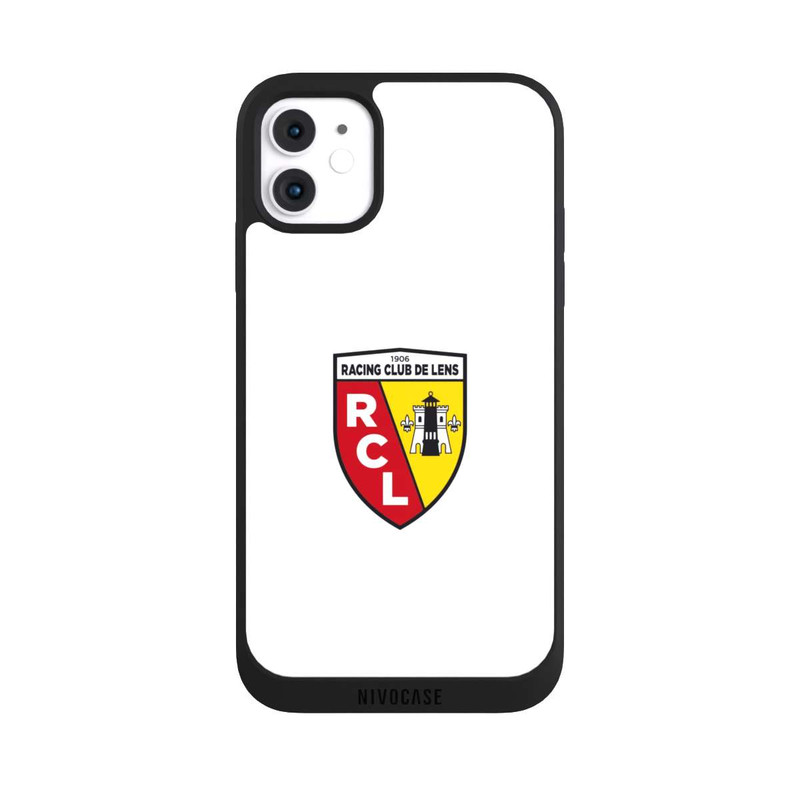iPhone 11 NIVOpure Logo RC Lens / Blanc