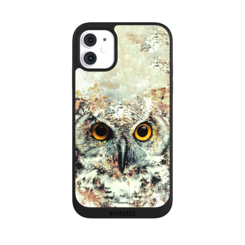 Apple iPhone 11 NIVOpure Watercolor Owl