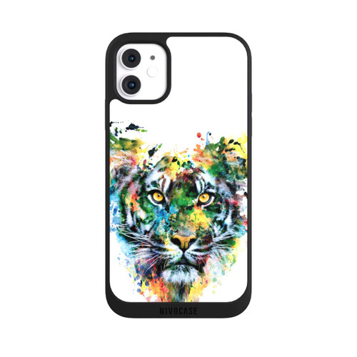 Apple iPhone 11 NIVOpure Tiger Watercolor