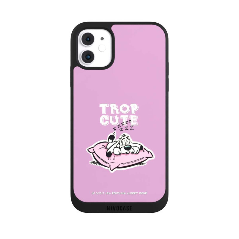 iPhone 11 NIVOpure Trop Cute Rose - Idéfix
