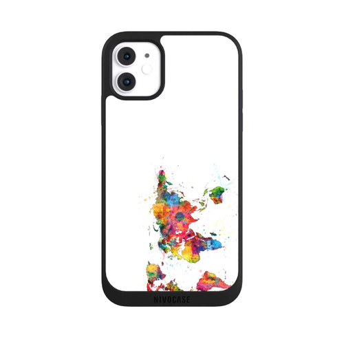 Apple iPhone 11 NIVOpure World Map Splash