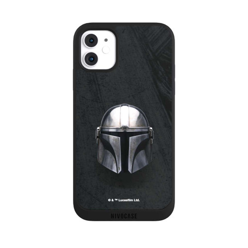 Apple iPhone 11 NIVOpure Schwarzer Mandalorianer Helm