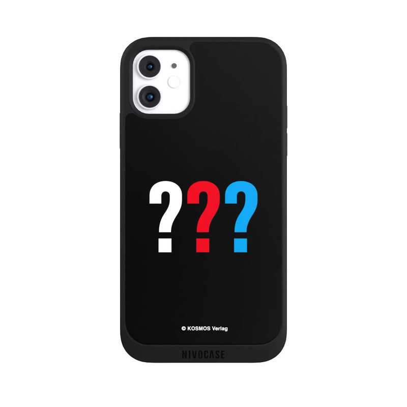 iPhone 11 NIVOpure Drei Fragezeichen Logo