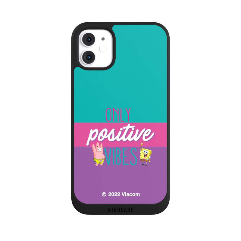 iPhone 11 NIVOpure  Spongebob - Only Positive Vibes
